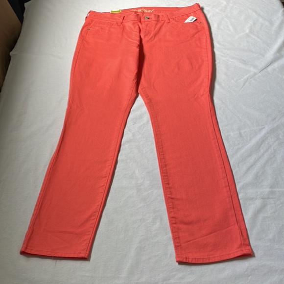 Old Navy sweetheart skinny classic rise pink size 14 pants - Picture 4 of 7
